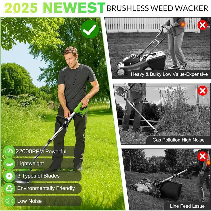 Electric Weed Wacker Cordless Eater – mivoran